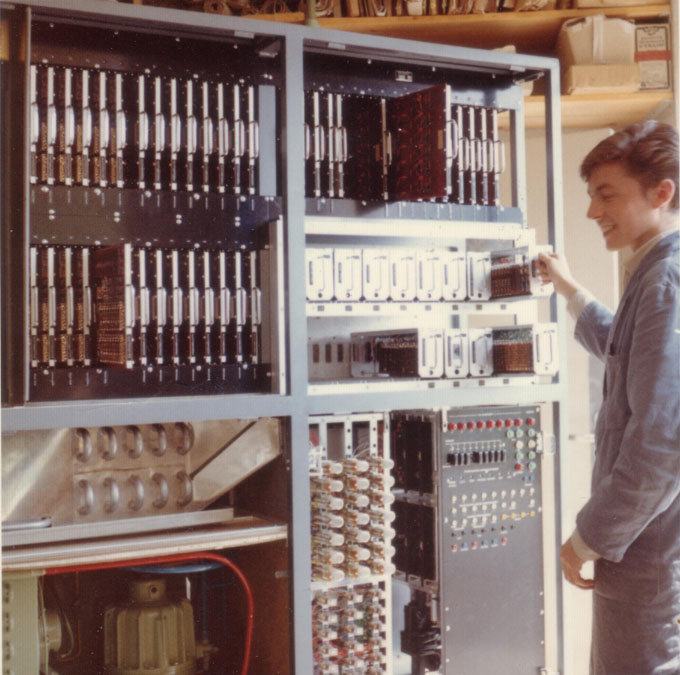 1961 Fredi Forster mit x